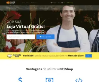 001Shop.com.br(Sistema de Loja Virtual Gr) Screenshot