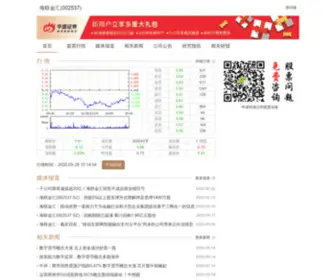 002537.cn(海立美达CN)股票网) Screenshot