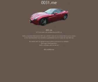 0031.me(0031) Screenshot