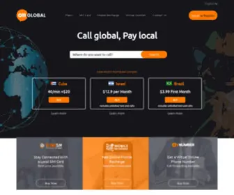 012Global.com(Cost International Calls) Screenshot
