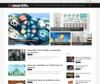 01Smartlife.it(Soluzioni per la vita digitale e connessa nella smart home) Screenshot