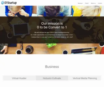 01Startup.com(池村光次) Screenshot