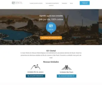 021Dental.com.br(021 Dental) Screenshot