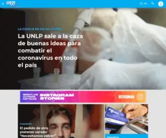 0221.com.ar(Noticias, actualidad e información de La Plata, Berisso y Ensenada) Screenshot
