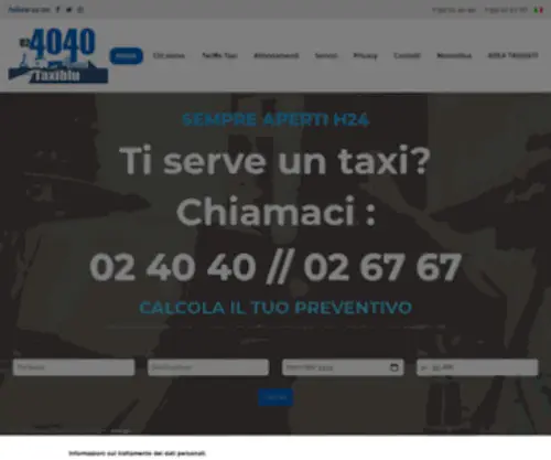 024040.it(Taxiblu S.C) Screenshot