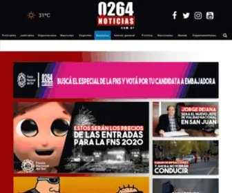 0264Noticias.com.ar(Diario 0264noticias) Screenshot