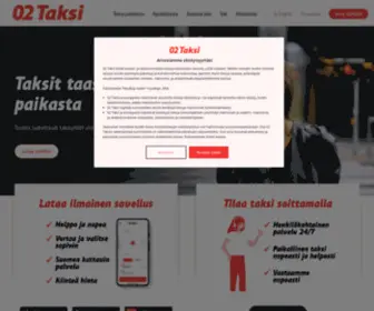 02Taksi.fi(Tilaa taksi nopeasti) Screenshot