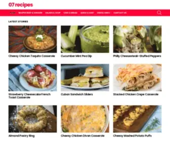 07Recipes.com(Just another WordPress site 07 recipes) Screenshot