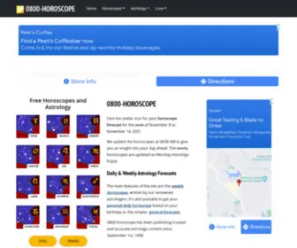 0800-Horoscopes.com(Free Horoscopes & Astrology) Screenshot
