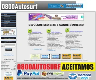 0800Autosurf.top(0800Autosurf Auto Surf e PTC) Screenshot