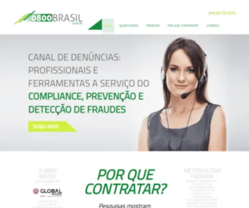 0800Brasil.com.br(0800 Brasil) Screenshot