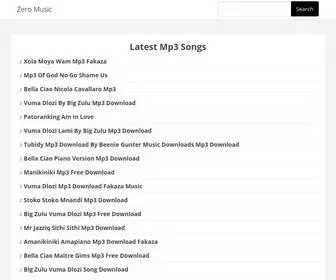 0Music.org(Zero Music) Screenshot