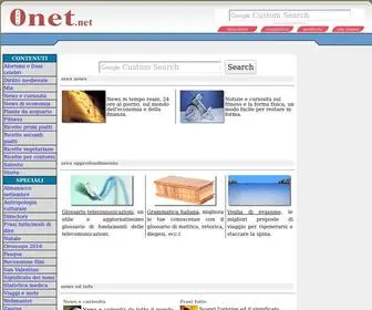 0Net.net(Il punto di parenza della rete) Screenshot