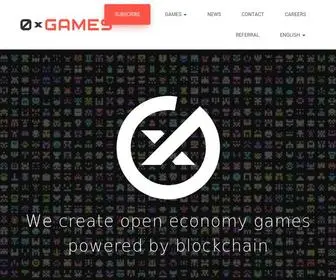 0X.games(0xGames is blockchain game development studio) Screenshot