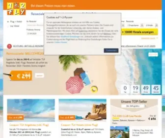 1-2-FLY.de(FLY.com Urlaub jetzt auf) Screenshot