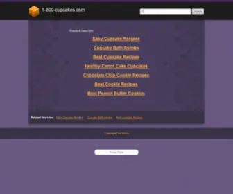 1-800-Cupcakes.com(1 800 Cupcakes) Screenshot