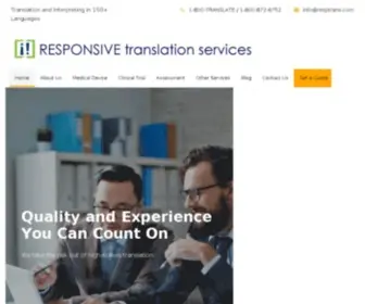 1-800-Translate.com(Translation Agency) Screenshot