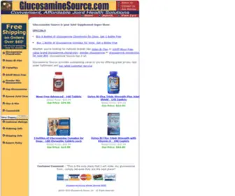 1-Glucosamine-Source.com(1 Glucosamine Source) Screenshot