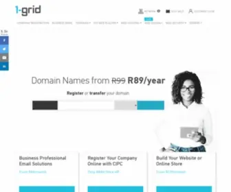 1-Grid.co.za(Our platform) Screenshot