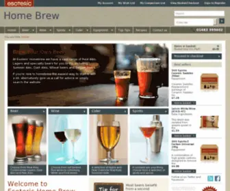 1-Homebrew.co.uk(Esoteric Home Brew) Screenshot