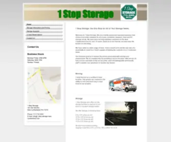 1-Stop-Storage-New-Cumberland.com(1 Stop Storage) Screenshot