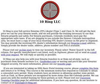 10-Ring.net(10 Ring LLC) Screenshot