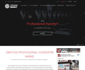 100-Hundert.com(Professional Hundert) Screenshot