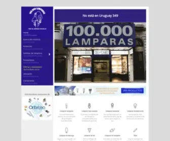 100000Lamparas.com.ar(Lámparas) Screenshot