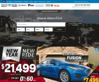 10000Under.com(Wayne Akers Ford) Screenshot