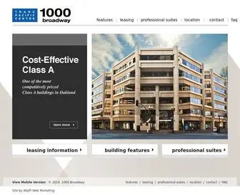 1000Broadwayoakland.com(1000 Broadway) Screenshot