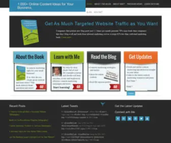 1000Contentideas.com(The quick way to know if content marketing) Screenshot