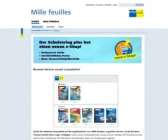 1000Feuilles.ch(Das französischlehrmittel für die 3) Screenshot