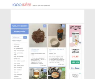 1000Ideer.dk(Idéer) Screenshot