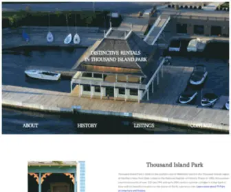 1000Islandparkrentals.com(Thousand Island Park Rentals) Screenshot