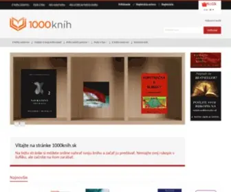 1000Knih.sk(1000 kníh) Screenshot