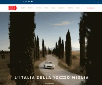 1000Miglia.it(1000 Miglia) Screenshot
