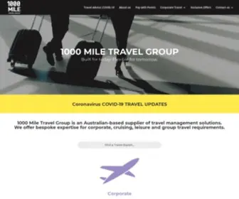 1000Miletravel.com.au(1000 Mile Travel Group) Screenshot