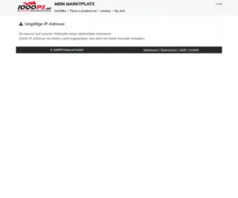 1000PS.net(Verkaufe dein MotorradPS.at) Screenshot