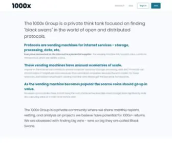 1000X.group(The 1000x Group) Screenshot