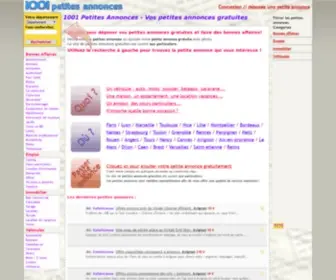 1001-Petites-Annonces.com(1001 Petites Annonces) Screenshot