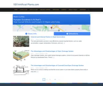 1001Artificialplants.com(1001 Artificial Plants) Screenshot
