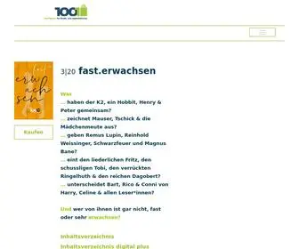 1001Buch.at(Aktuelles Heft) Screenshot