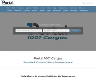 1001Cargas.com.br(Logística) Screenshot