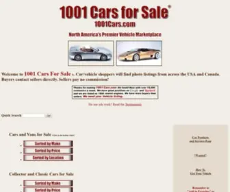 1001Cars.com(Used cars for saleCars for Sale) Screenshot