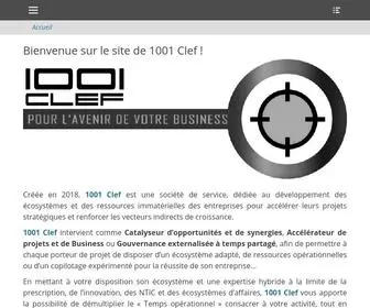 1001Clef.fr(1001 Clef) Screenshot