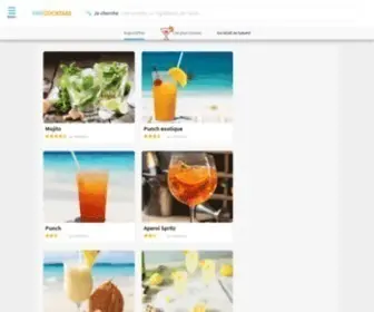 1001Cocktails.com(1001 Cocktails) Screenshot