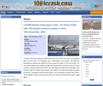 1001Crash.com(Sécurité) Screenshot