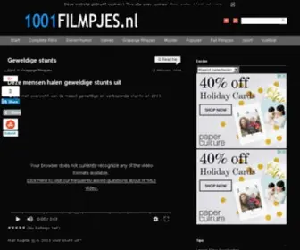 1001Filmpjes.nl(De leukste filmpjes op het internet) Screenshot