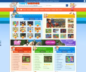 1001Games.nl(1001 GamesGratis funny games voor jong en oud) Screenshot