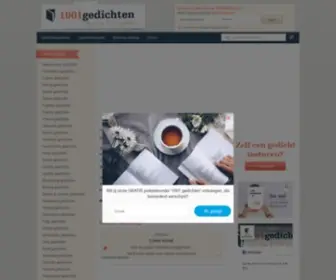 1001Gedichten.nl(1001 Gedichten en Gedichtjes) Screenshot
